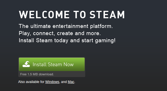 “重新安装Steam”