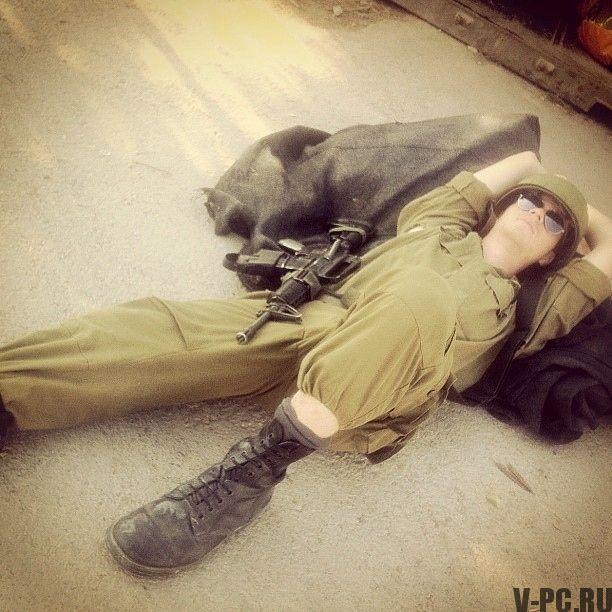Instagram上的以色列士兵