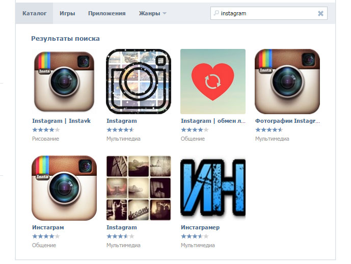 “如何通过Vkontakte使用Instagram”