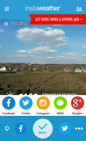“如何为Instagram照片添加天气”