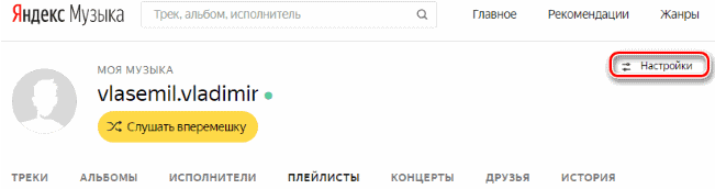 Yandex配置文件设置