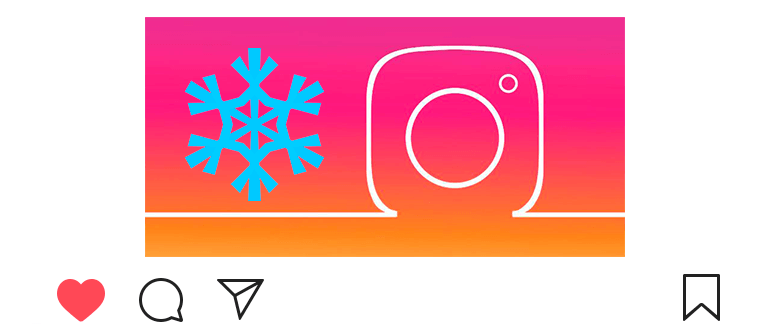 “如何在Instagram上造雪”